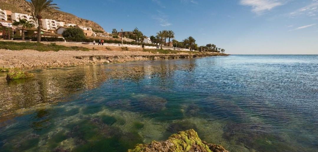 Mediterranean Beach Apartment 180º Sea & Island Views Santa Pola Exterior foto