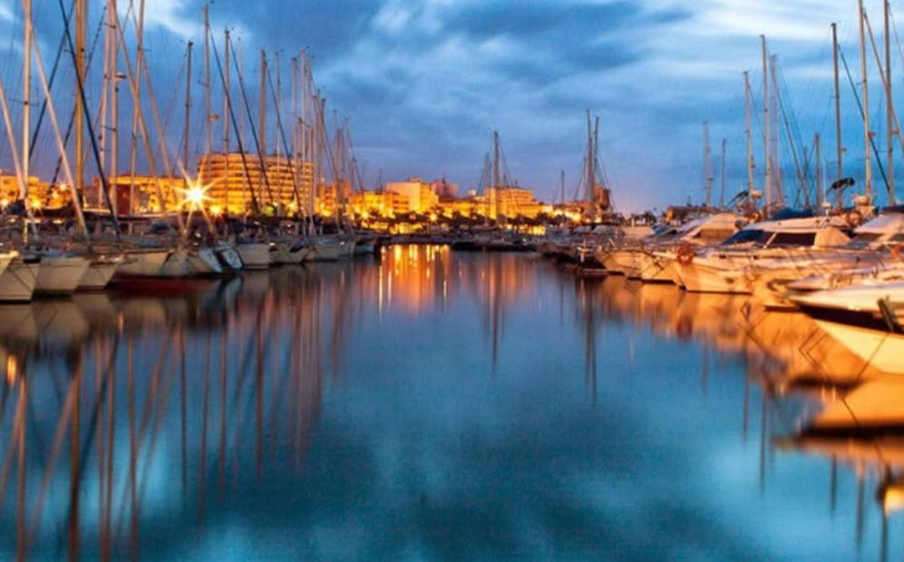 Mediterranean Beach Apartment 180º Sea & Island Views Santa Pola Exterior foto